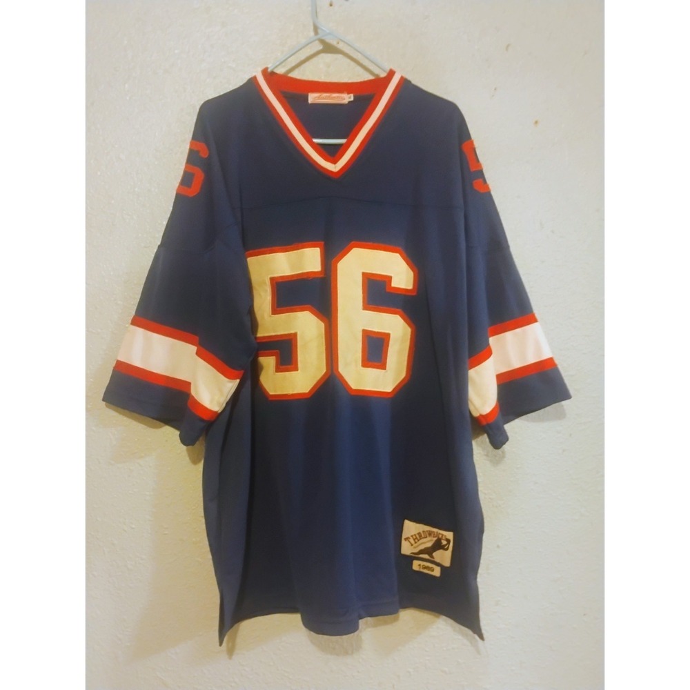NY Giants Football Jersey 1989 Throwbacks Gridiron Edition XL #56 Greatest LT